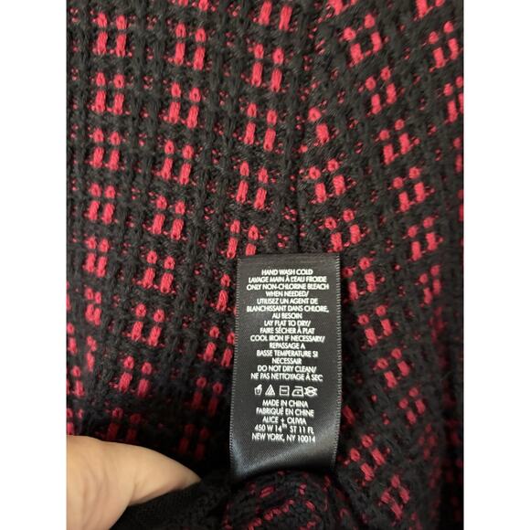 Alice & Olivia Blazer Georgia Jacket Embelished Tweed Small Elegant Knit - Picture 9 of 11